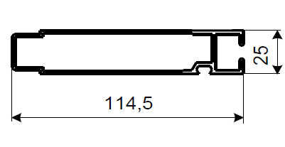 ALS-30252 Профили для автомобильных бортов и фургонов