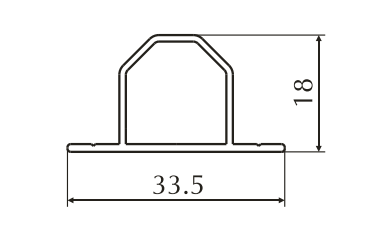 ALS-7202016 Профили для душевых кабин и шторок для ванн