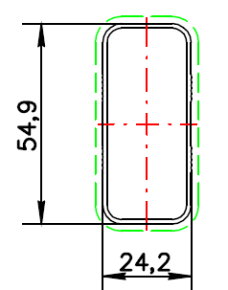 ALS-401322 Профили для лестниц-стремянок
