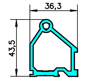 ALS-401698 Профили для прочих строительных конструкций