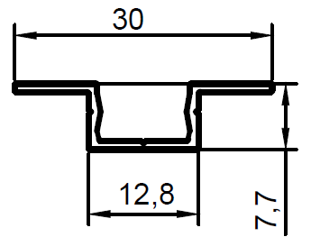 ALS-402406-1 Профили для облицовки стен и колонн