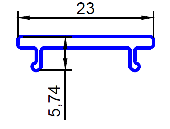 ALS-403369 Профили для облицовки стен и колонн