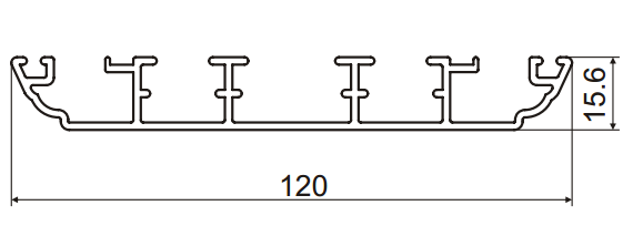 ALS-7078.301 Профили для дерево-алюминиевых и алюмо-деревянных окон