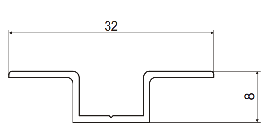 ALS-7203107 Профили для облицовки стен и колонн