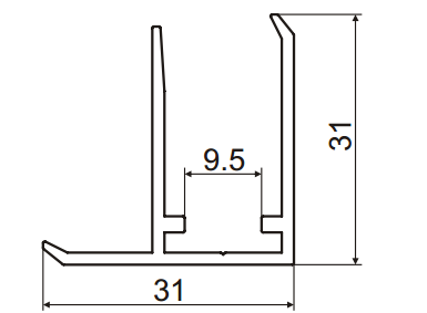 ALS-7206064 Профили для облицовки стен и колонн