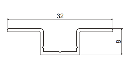 ALS-7207140 Профили для облицовки стен и колонн