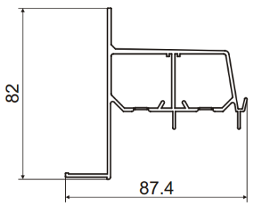 ALS-7C10.03 Профили для холодильного оборудования