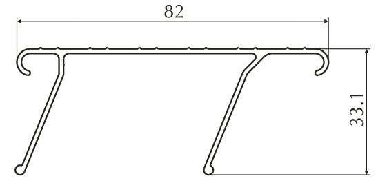 ALS-7F6530 Профили для лестниц-стремянок