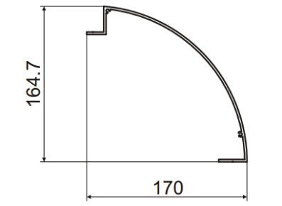 ALS-7КП 2663 Профили для облицовки стен и колонн