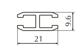 ALS-7ПО_1172 конструкционный станочный профиль