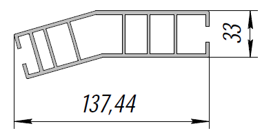 ALS-90-АС-79 Профили для автобусов и жд вагонов