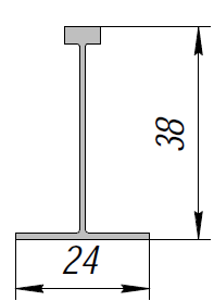 ALS-90-ЭПЗ-043 Профили для облицовки стен и колонн