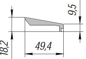 ALS-90-НП-39 Профили для прочих строительных конструкций