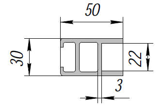 ALS-90-НП-436 Профили для автобусов и жд вагонов