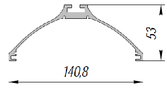 ALS-90-ПП-247 Профили для светильников