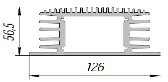 ALS-90-ПП-438 Профили для светильников