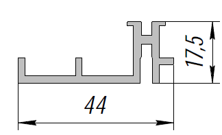 ALS-90-ПП-467 Профили для прочих строительных конструкций