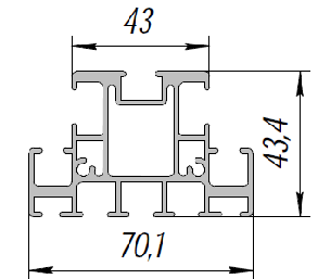 ALS-90-ПП-499 Профили для машиностроения прочего