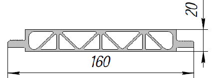 ALS-90-ПП-530 Профили для прочих строительных конструкций