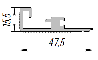 ALS-90-ПП-541 Профили для прочих строительных конструкций