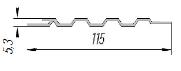 ALS-90-СПА-2611 Профили для облицовки стен и колонн