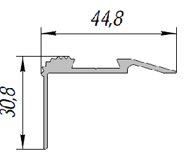 ALS-90-СПП-54 Профили для порожков и стыкшвов