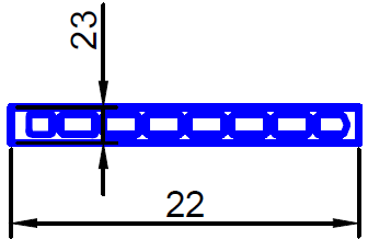 ALS-403407 Профили для спецоборудования прочего