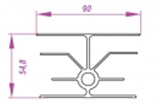 ALS-600658 Профили для радиаторов отопления