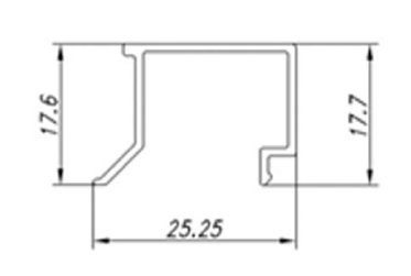 ALS-6ЭК-64031 Профили для ограждения балконов и лоджий