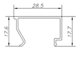 ALS-6ЭК-64039 Профили для ограждения балконов и лоджий