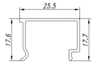 ALS-6ЭК-64040 Профили для ограждения балконов и лоджий