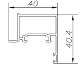 ALS-6ЭК-64054 Профили для ограждения балконов и лоджий