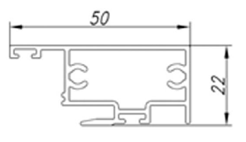 ALS-6ЭК-64064 Профили для ограждения балконов и лоджий