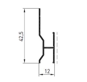 ALS-803538 Профили для облицовки стен и колонн