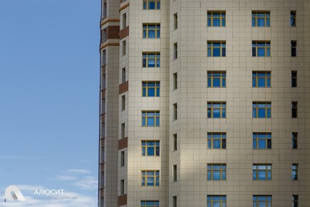 Остекление жилого квартала «Доминион», г. Москва