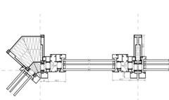 Модульное остекление балконов система DW 2061